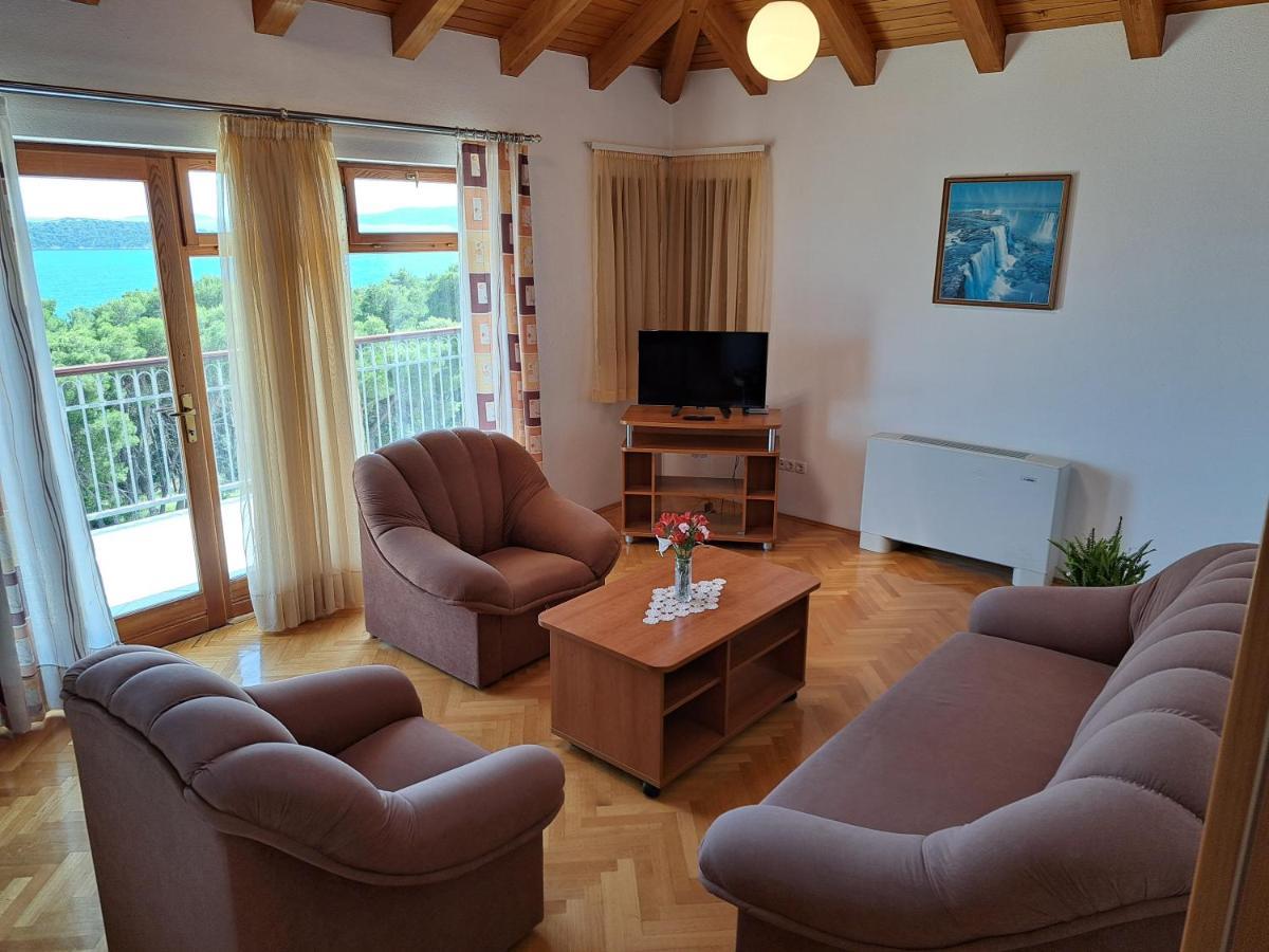 Apartment With Splendid Sea View Трогір Екстер'єр фото